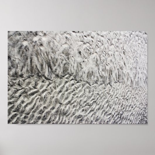 Sandtopografie Poster (Vorne)