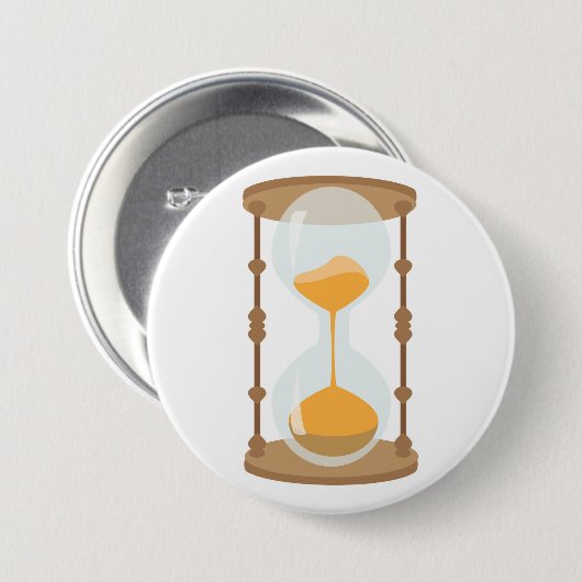 Sanduhr Button (Vorne & Hinten)