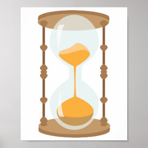 Sanduhr Poster