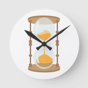 Sanduhr Runde Wanduhr