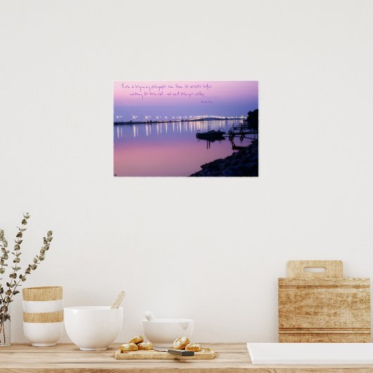 Sandusky Bay Bridge Poster (Küche)