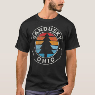 Sandusky Ohio OH Vintag Graphic Retro 70er T-Shirt