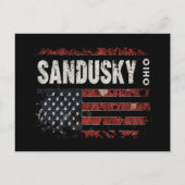Sandusky Ohio Postkarte (Vorderseite)