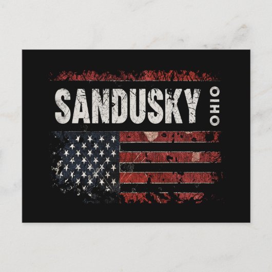 Sandusky Ohio Postkarte (Vorderseite)