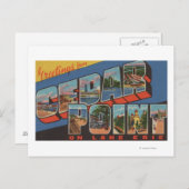 Sandusky, Ohio - See Erie - Cedar Point Postkarte (Vorne/Hinten)