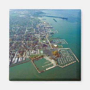 Sandusky Ufergegend Magnet