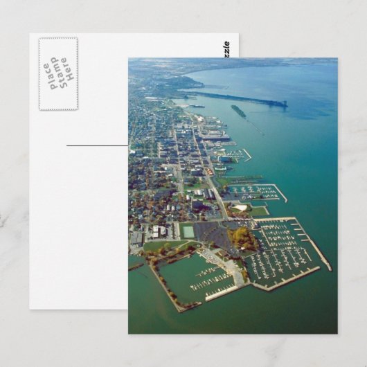 Sandusky Waterfront Postkarte (Vorne/Hinten)