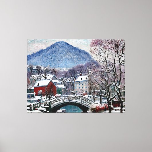 Sandvika Leinwanddruck (Vorderseite)