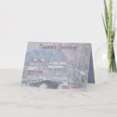 Sandvika, Norwegen, von Monet Holiday Karte (Vorderseite)