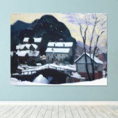 Sandviken Norwegen Leinwanddruck (Insitu (Holzboden))