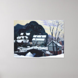 Sandviken Norwegen Leinwanddruck