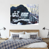 Sandviken Norwegen Leinwanddruck (Insitu (Schlafzimmer))