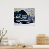 Sandviken Norwegen Poster (Küche)