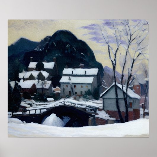 Sandviken Norwegen Poster (Vorne)