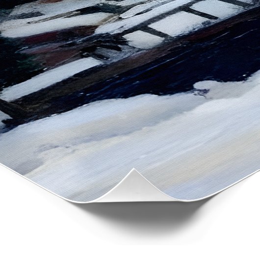 Sandviken Norwegen Poster (Ecke)