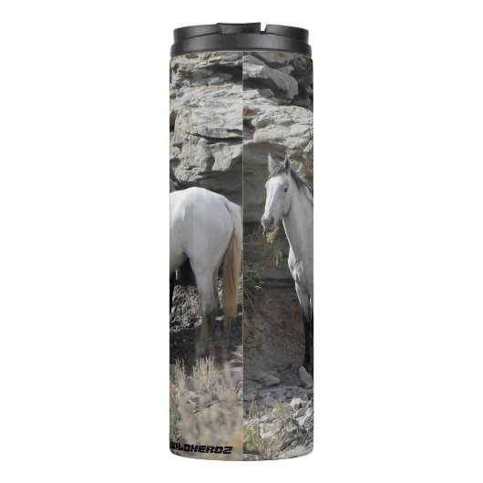 Sandwaschbecken Felswand Waterhole Thermosbecher (Rückseite)