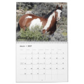 Sandwaschbecken Wilde Pferde Kalender (Mär 2027)