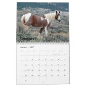 Sandwaschbecken Wilde Pferde Kalender (Jan 2027)