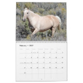 Sandwaschbecken Wilde Pferde Kalender (Feb 2027)
