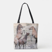 Sandwaschbecken Wilde Pferde Tasche (Rückseite)