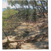 Sandweg durch die Mangroven Duschvorhang (Vorderseite)