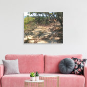 Sandweg durch die Mangroven Leinwanddruck (Insitu (Wohnzimmer))