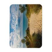 Sandweg zum Lake Michigan Beach, Indiana Dunes Magnet (Vertikal)