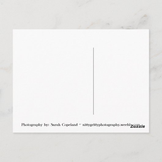 Sandwell Beach Postkarte (Rückseite)