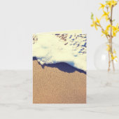 Sandwelle Karte (Gelbe Blume)