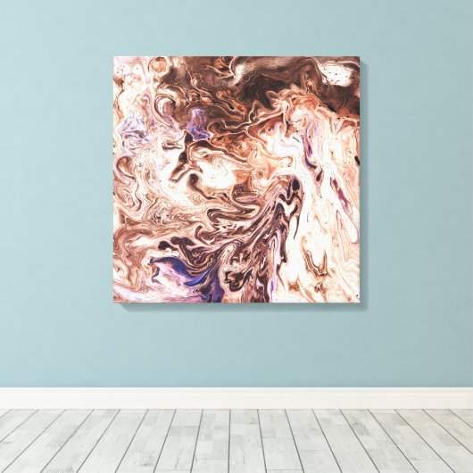 Sandwellen Leinwanddruck (Insitu (Holzboden))