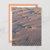 Sandwellen Postkarte (Vorne/Hinten)