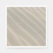 Sandwellen Serviette (Vorderseite)