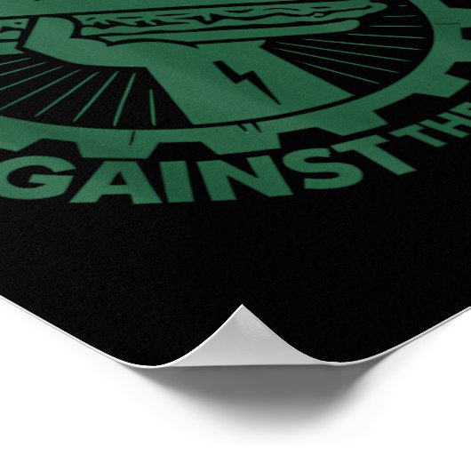 Sandwich Against The Machine Für Männer Frauen  Poster (Ecke)