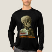 Sandwich and Skull Tri-Blend Shirt (Vorderseite)