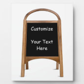 Sandwich aus Holz Fotoplatte (Vorderseite)