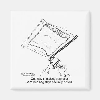 Sandwich-Beutel mit Schloss Magnet