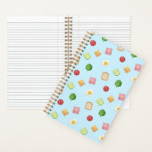 Sandwich-Blau Notizblock (Innen)