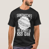 Sandwich Brot Lunch Food Maker Toaster Rezept 1 T-Shirt (Vorderseite)