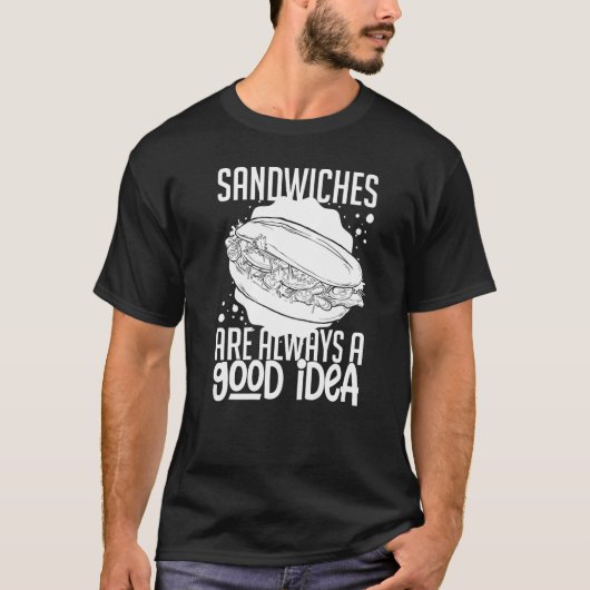 Sandwich Brot Lunch Food Maker Toaster Rezept T-Shirt (Vorderseite)