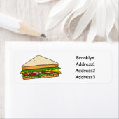 Sandwich Cartoon Illustration (Insitu)