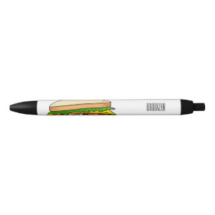 Sandwich Cartoon Illustration Kugelschreiber