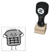 Sandwich Cheddar Toasted Brot, gegrillt Gummistempel (Stempel)