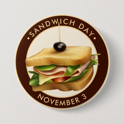 Sandwich Day Button (Vorderseite)