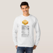 Sandwich Ernährung Erntedank Weihnachten - Männer T-Shirt (Vorne ganz)