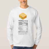 Sandwich Ernährung Erntedank Weihnachten - Männer T-Shirt (Vorderseite)