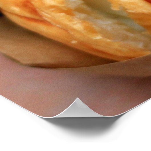 Sandwich/Feinschmecker-Küchenplakat Poster (Ecke)