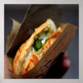 Sandwich/Feinschmecker-Küchenplakat Poster (Vorne)