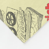 Sandwich Fleecedecke (Ecke)