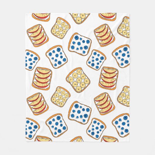 Sandwich Fleecedecke (Vorderseite)