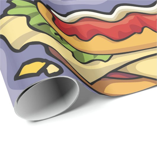 Sandwich Geschenkpapier (Rolleneckpunkt)